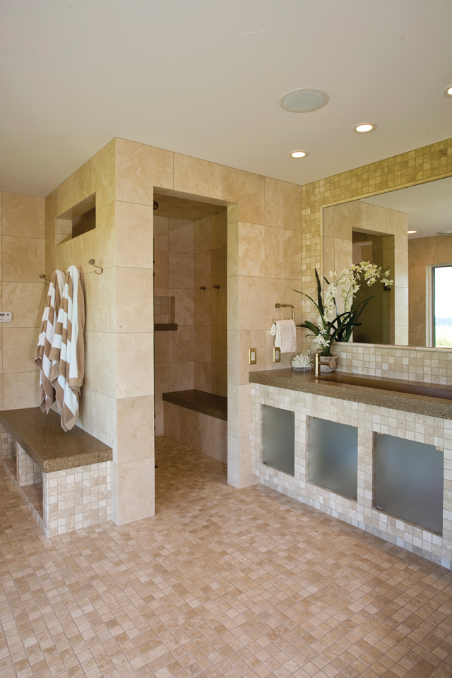 Designer Shane Inman Nature Inspired Bathroom Oasis